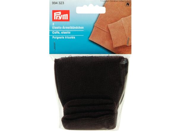 Elastiske ermer, brun